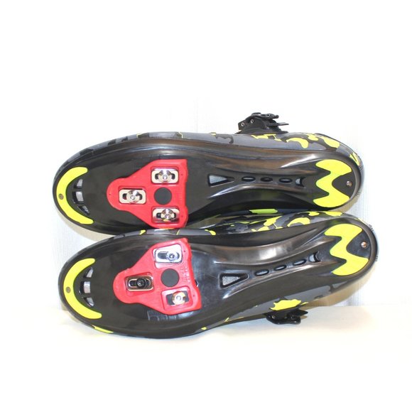 Men's Santic Gray & Green Camo Bike Cycling Road Shoes with Cleats Men's Size 11 - Picture 10 of 12